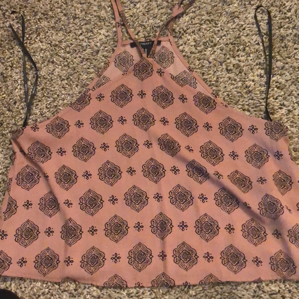 High neck top